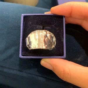Swarovski crystal ring